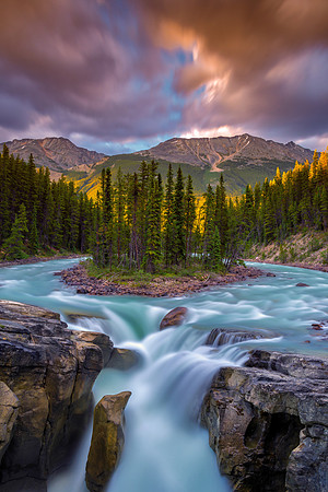 Sunwapta Sunset