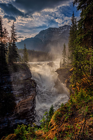 First Light on the Falls